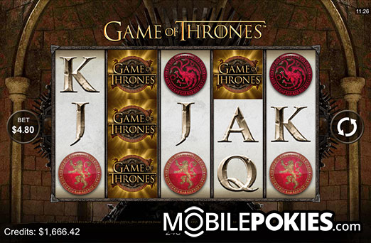Game of Thrones Mobile Pokie