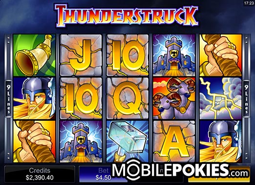 Thunderstruck Pokie Preview